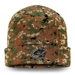 Columbus Blue Jackets Military Appreciation Cuffed Knit Hat