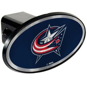 Columbus Blue Jackets Oval Car Hitch Cover