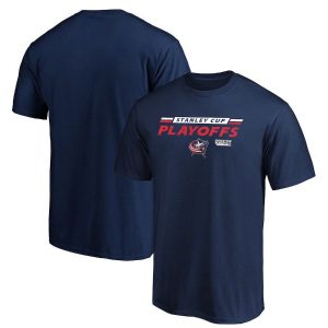 Columbus Blue Jackets Navy 2020 Stanley Cup T-Shirt