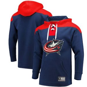 Columbus Blue Jackets Navy Franchise Pullover Hoodie