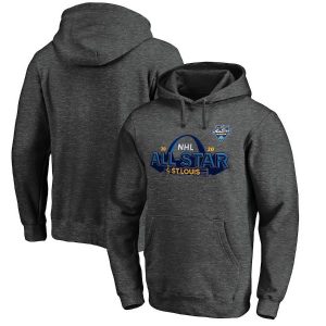 Heather Gray 2020 NHL All-Star Game St. Louis Pullover Hoodie
