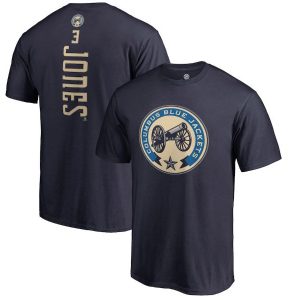 Seth Jones Columbus Blue Jackets Navy Backer T-Shirt